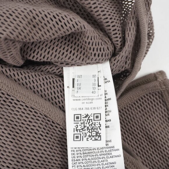 Diesel Jennifer Utlt Mesh Beach Cover Maxi Dress In Brown - Size Medium - NWT - Picture 8 of 11